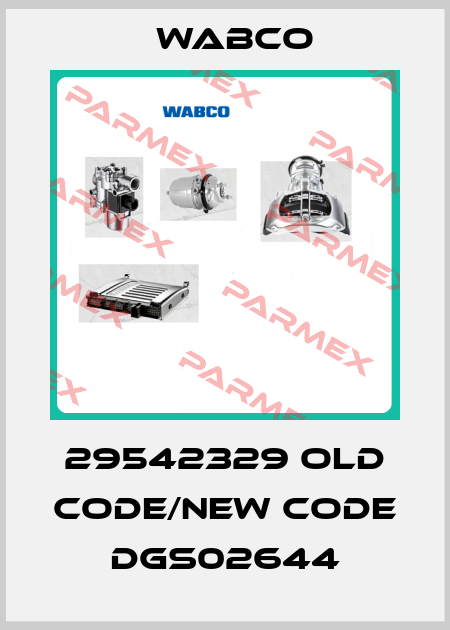 29542329 old code/new code  DGS02644 Wabco