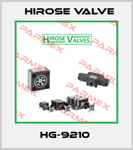 HG-9210  Hirose Valve