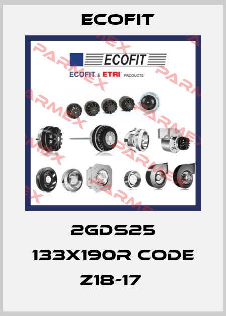 2GDS25 133X190R CODE Z18-17  Ecofit