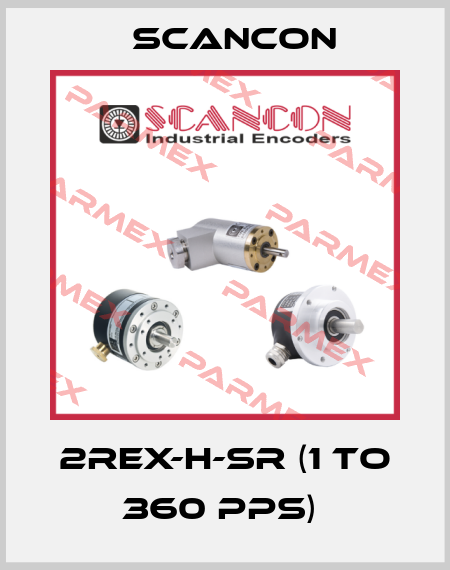 2REX-H-SR (1 TO 360 PPS)  Scancon