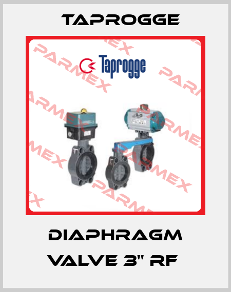 Diaphragm valve 3" RF  Taprogge