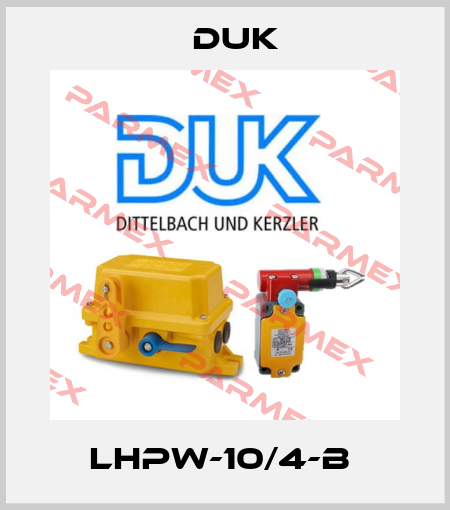 LHPw-10/4-B  DUK