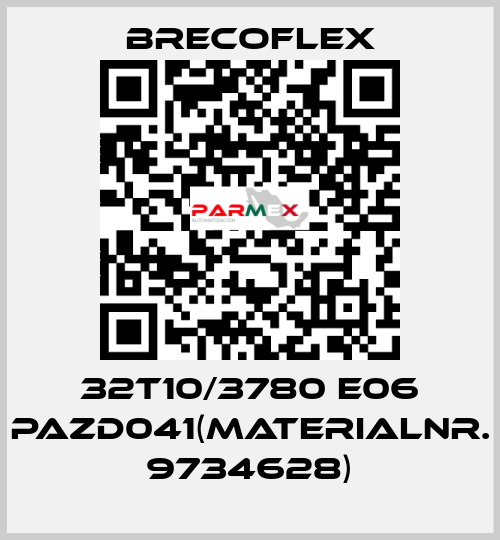 32T10/3780 E06 PAZD041(MATERIALNR. 9734628) Brecoflex