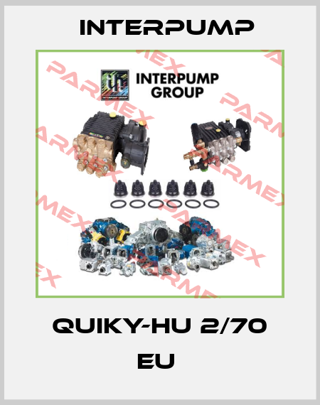 QUIKY-HU 2/70 EU  Interpump