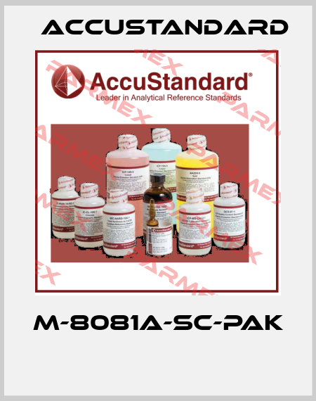 M-8081A-SC-PAK  AccuStandard
