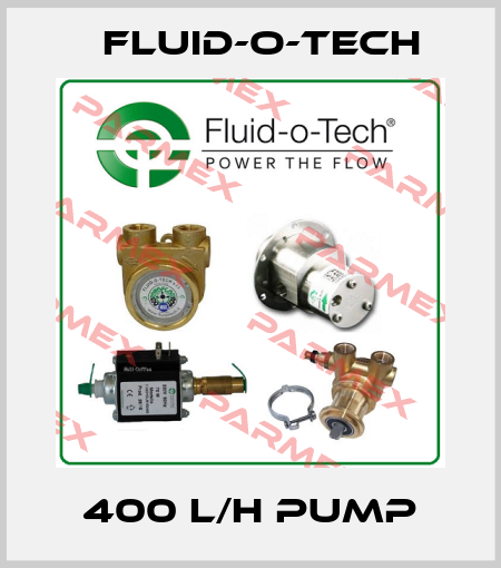 400 L/H PUMP Fluid-O-Tech