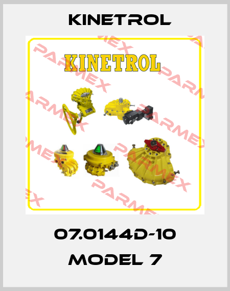 07.0144D-10 MODEL 7 Kinetrol