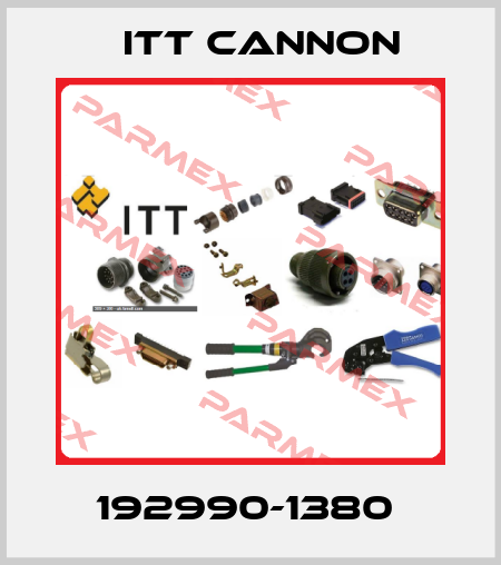 192990-1380  Itt Cannon