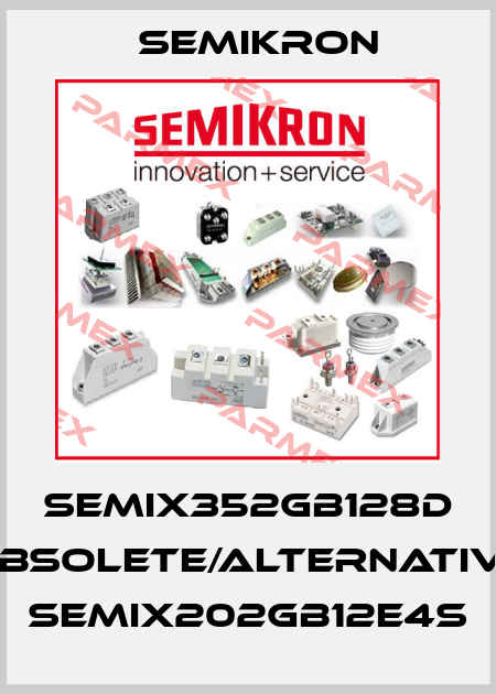 SEMIX352GB128D obsolete/alternative SEMiX202GB12E4s Semikron