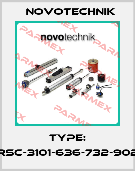 Type: RSC-3101-636-732-902 Novotechnik