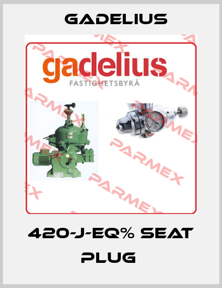 420-J-EQ% SEAT PLUG  Gadelius
