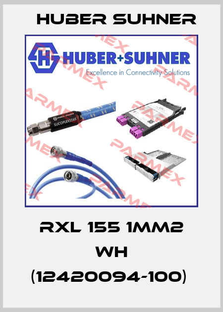 RXL 155 1MM2 WH (12420094-100)  Huber Suhner
