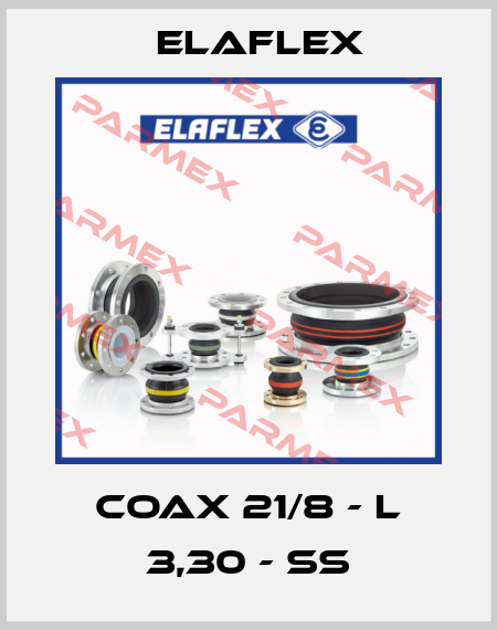 COAX 21/8 - L 3,30 - SS Elaflex