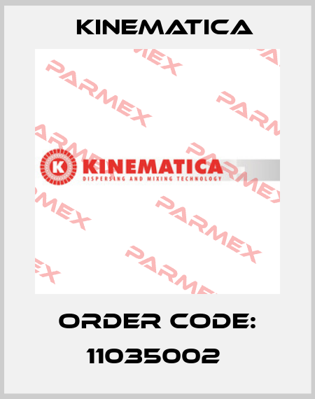 Order Code: 11035002  Kinematica