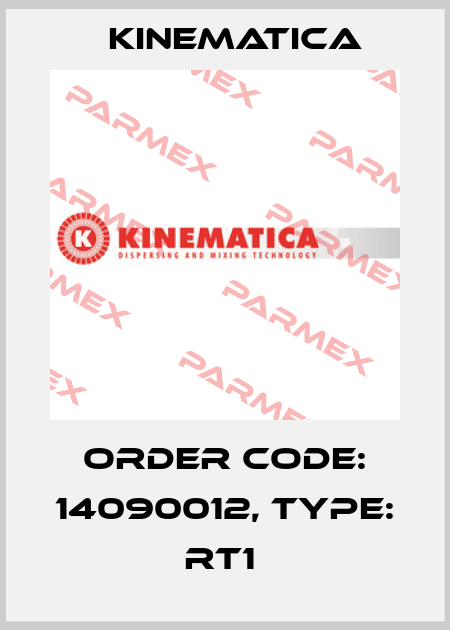 Order Code: 14090012, Type: RT1  Kinematica