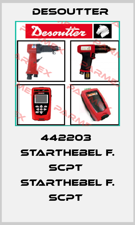 442203  STARTHEBEL F. SCPT  STARTHEBEL F. SCPT  Desoutter