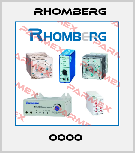 0000  Rhomberg