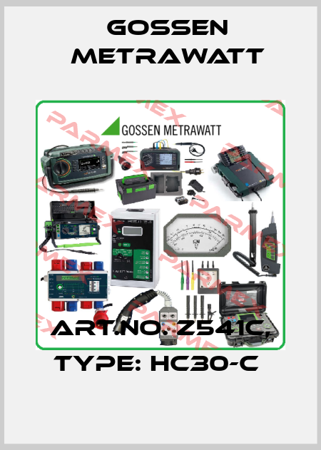 Art.No. Z541C, Type: HC30-C  Gossen Metrawatt