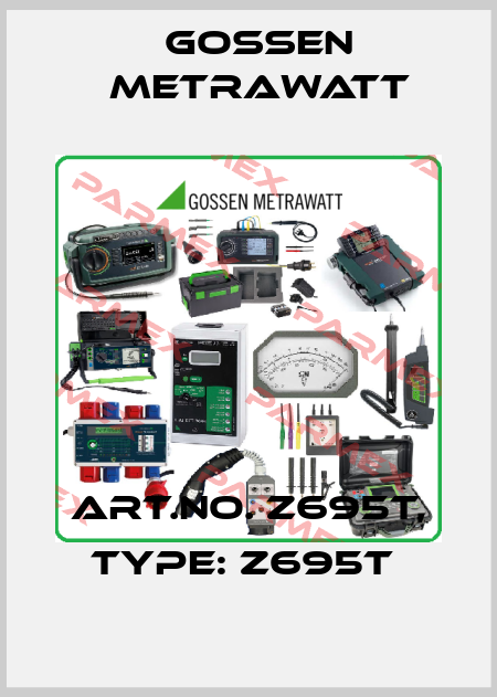 Art.No. Z695T, Type: Z695T  Gossen Metrawatt
