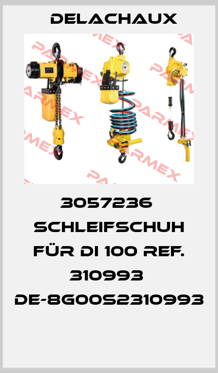 3057236  Schleifschuh für DI 100 REF. 310993  DE-8G00S2310993  Delachaux