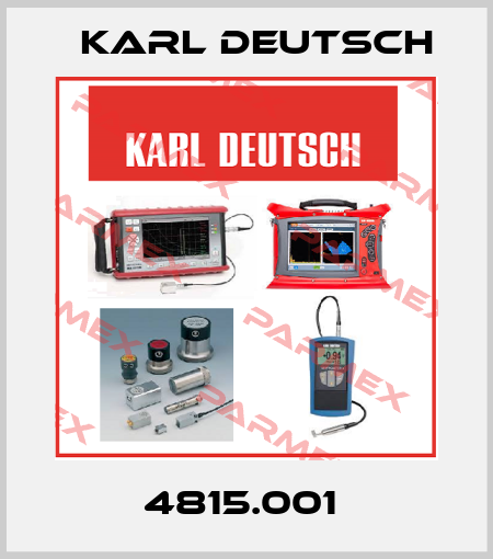 4815.001  Karl Deutsch