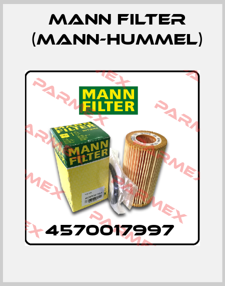 4570017997  Mann Filter (Mann-Hummel)