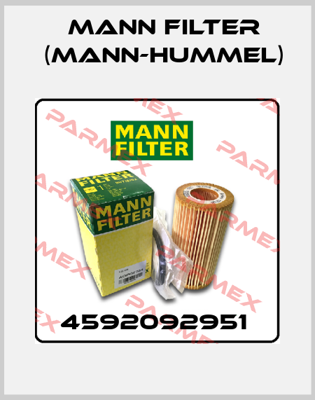 4592092951  Mann Filter (Mann-Hummel)