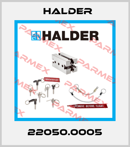 22050.0005 Halder