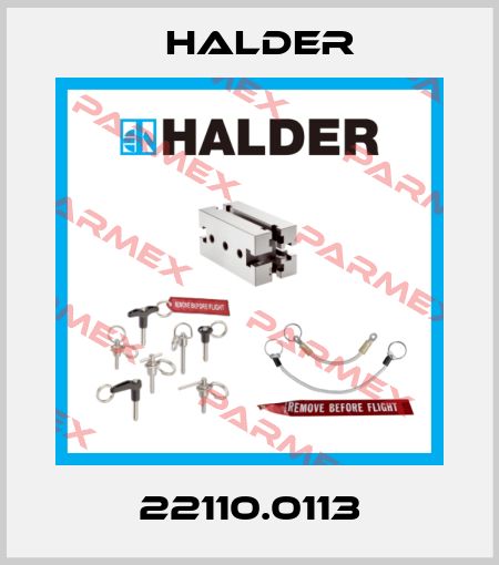 22110.0113 Halder
