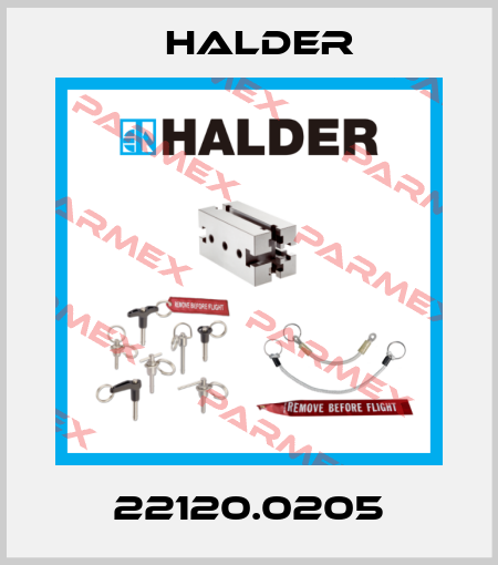 22120.0205 Halder