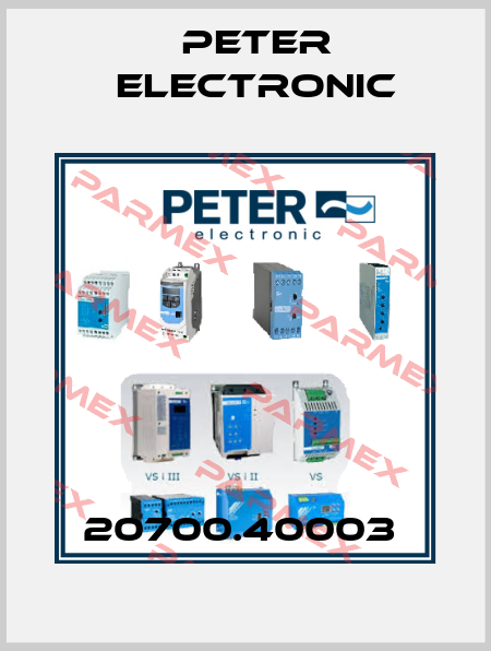 20700.40003  Peter Electronic