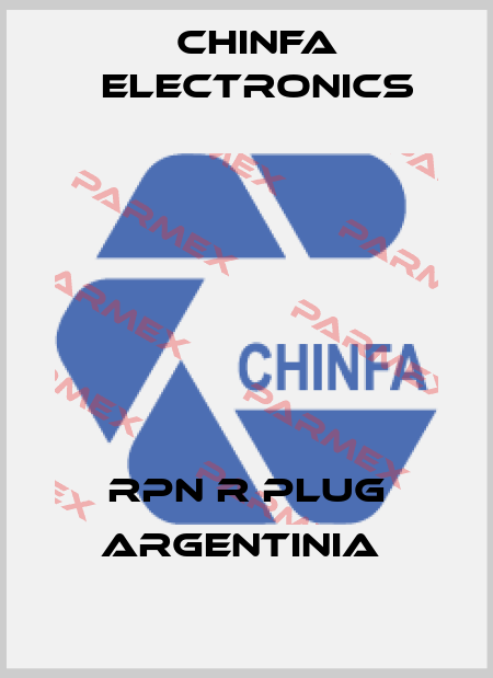 RPN R Plug Argentinia  Chinfa Electronics