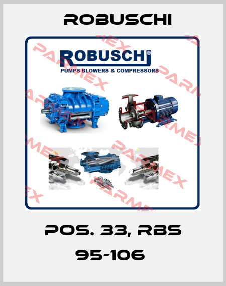 Pos. 33, RBS 95-106  Robuschi