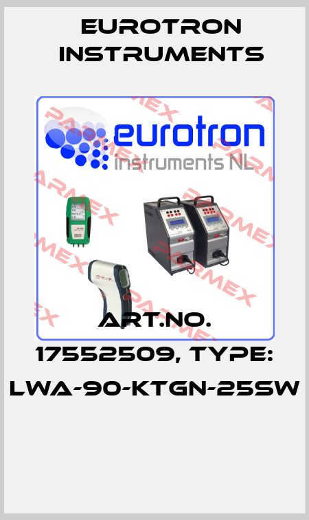 Art.No. 17552509, Type: LWA-90-KTGN-25sw  Eurotron Instruments