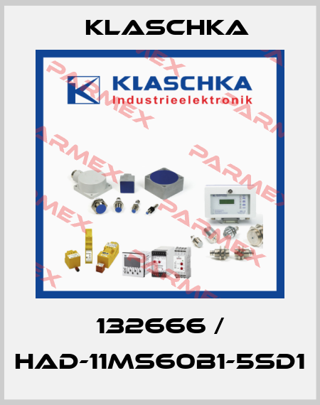 132666 / HAD-11ms60b1-5Sd1 Klaschka
