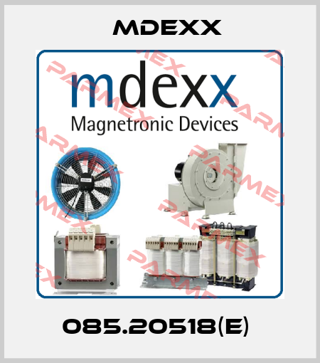 085.20518(E)  Mdexx