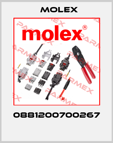 0881200700267  Molex
