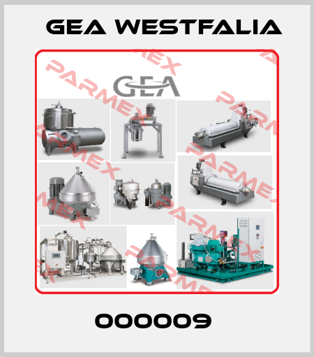 000009  Gea Westfalia