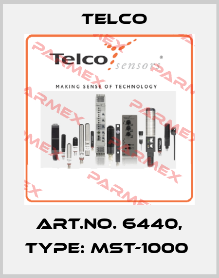 Art.No. 6440, Type: MST-1000  Telco