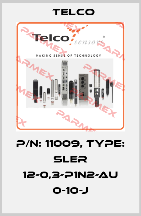 p/n: 11009, Type: SLER 12-0,3-P1N2-AU 0-10-J Telco