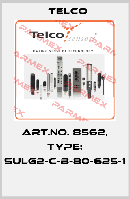 Art.No. 8562, Type: SULG2-C-B-80-625-1  Telco