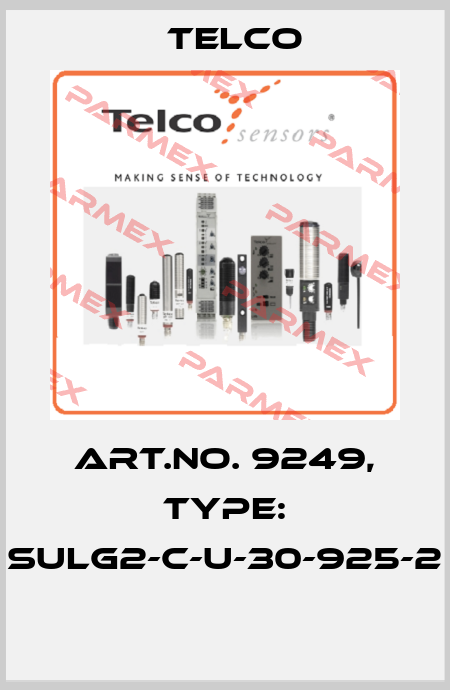 Art.No. 9249, Type: SULG2-C-U-30-925-2  Telco