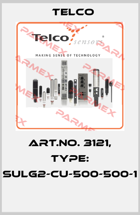 Art.No. 3121, Type: SULG2-CU-500-500-1  Telco