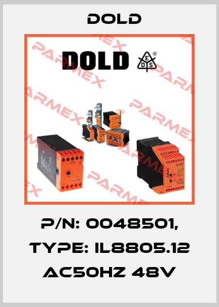p/n: 0048501, Type: IL8805.12 AC50HZ 48V Dold