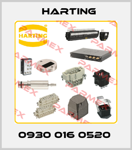 0930 016 0520  Harting