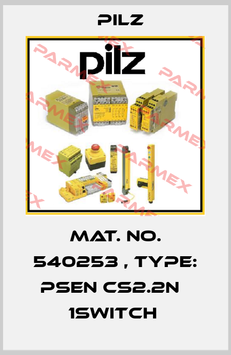 Mat. No. 540253 , Type: PSEN cs2.2n   1switch  Pilz