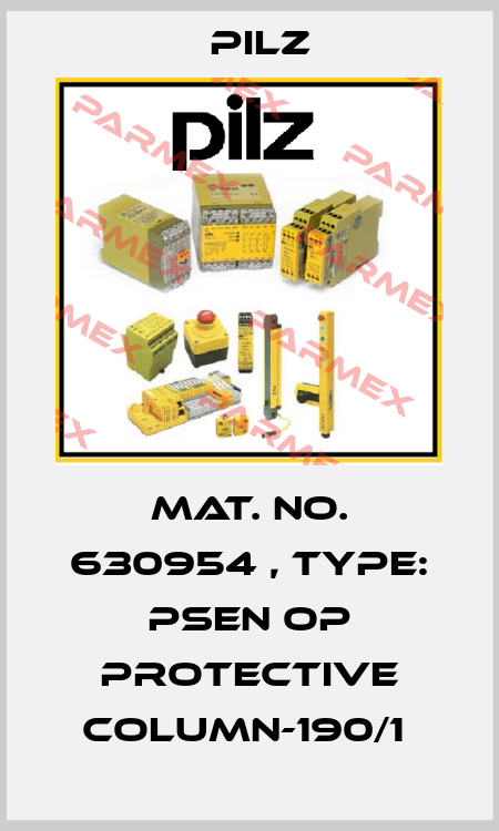 Mat. No. 630954 , Type: PSEN op Protective Column-190/1  Pilz