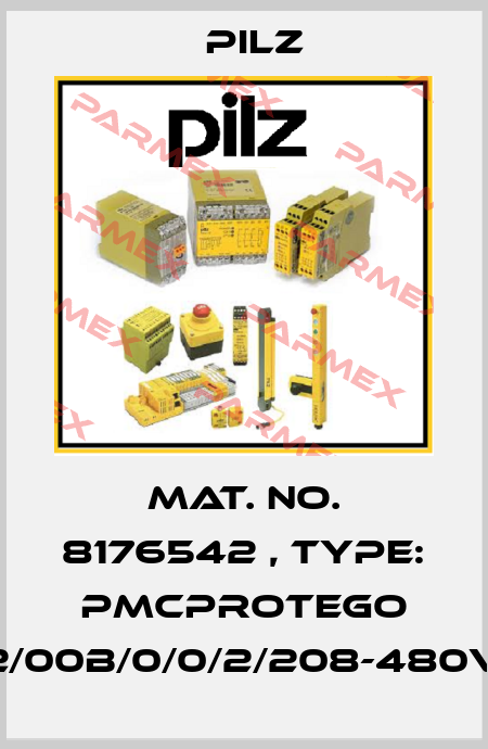 Mat. No. 8176542 , Type: PMCprotego D.12/00B/0/0/2/208-480VAC Pilz