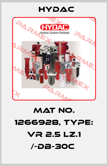 Mat No. 1266928, Type: VR 2.5 LZ.1 /-DB-30C  Hydac