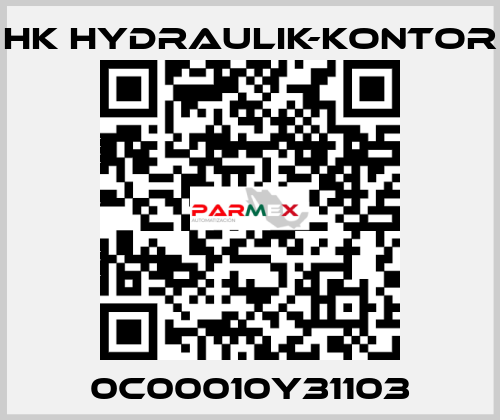 0C00010Y31103 HK HYDRAULIK-KONTOR